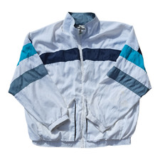 Ellesse giacca sportiva tracktop windbreaker vintage 90S taglia presunta 2XL