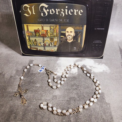 Antico rosario argento - rosario,