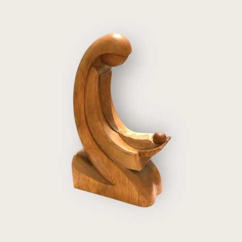 Scultura madonna bambino - scultura,
