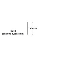 SPILLI 25 mm 1500PZ x CHIODATRICE PUNTATRICE PNEUMATICA F32 F50 VALEX 1455632