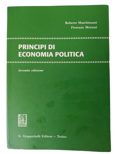 Principi economia politica - economia,