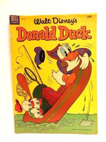 Vecchio fumetto paperino - vecchio, di