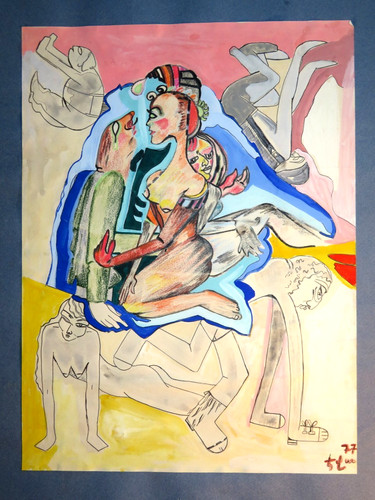 Grande disegno acquerello - grande,