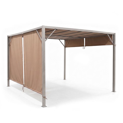 Pergola alluminio 3x4m robusto - 3x4m,