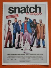 SNATCH - 2000 MINI LOCANDINA CIAK DA COLLEZIONE FILM CINEMA