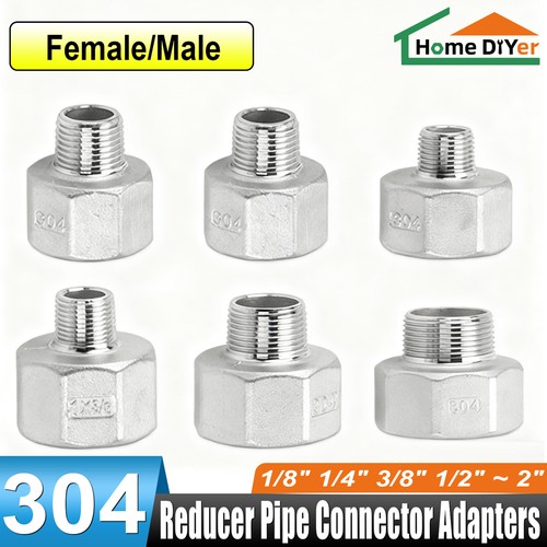 Bsp 304 riduttore acciaio - riduttore,