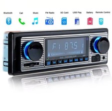 Bluetooth Vintage Autoradio FM