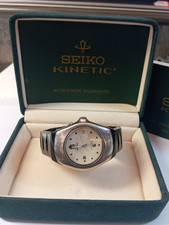 Seiko Kinetic Vintage 5M42-0E49 USATO , SCATOLA E GARANZIA