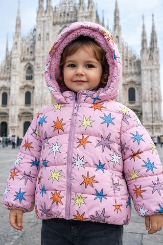 Giubbotto piumino bambina - giubbotto,