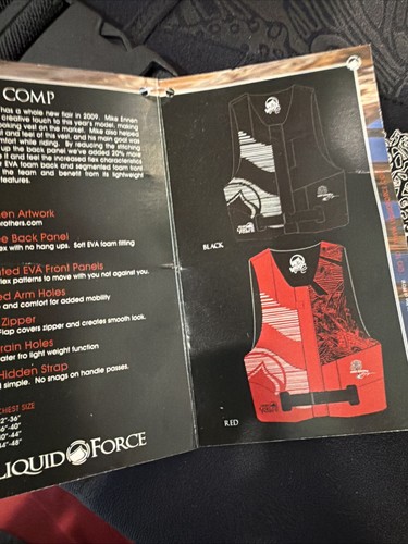 Liquid force team comp - force, vest