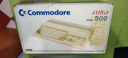 Scatola commodore amiga 500 - commodore,