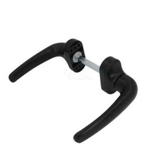 Coppia Maniglia Nera Per Porte