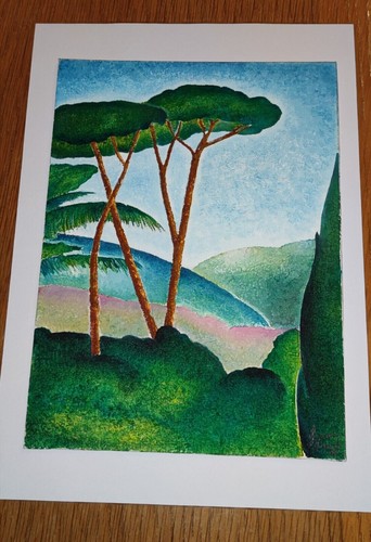 Quadro olio tela cartonato - quadro,