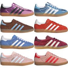 Adidas Originals Gazelle scarpa sneaker donna taglia US 6-11 nuovi colori nuova con scatola