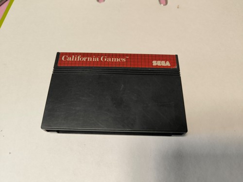 California games sega - games,