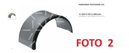 Parafango posteriore - parafango,