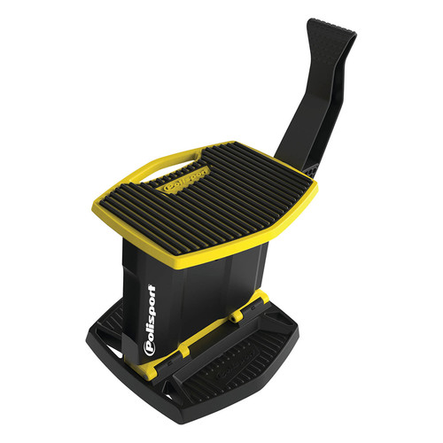 Plastic folding mobile stand