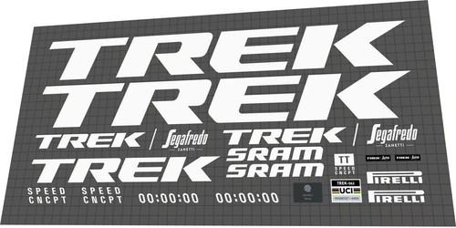 Set decalcomanie trek speed - set,