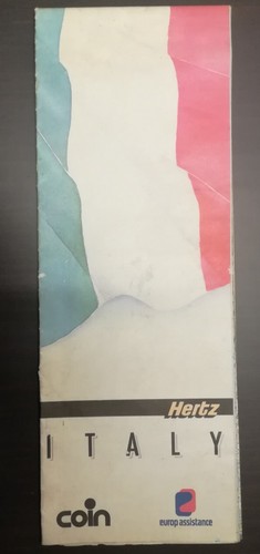 Hertz vecchia cartina - hertz, -vecchia