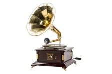 Grammofono con tromba - , his