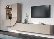 MOBILE PARETE SOGGIORNO CURVO