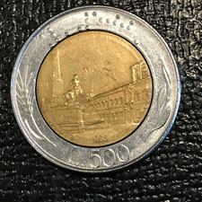 HIGH GRADE BI-METAL 1986 ITALY