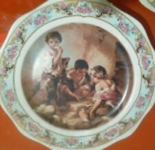 DEPOS LIMOGES - RARO PIATTO IN CERAMICA FINEMENTE DECORATA