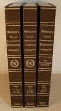 WEBSTER'S THIRD NEW INTERNATIONAL DICTIONARY 1986 UNABRIDGE AND SEVEN LANGUAGE
