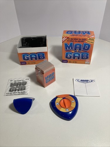 Mad gab party card - mad, game