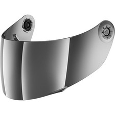 Visiera Shark cromata per