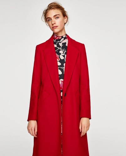 Cappotto lungo maschile zara - cappotto,