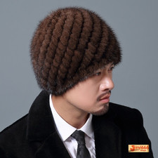 Cappello uomo vera pelliccia