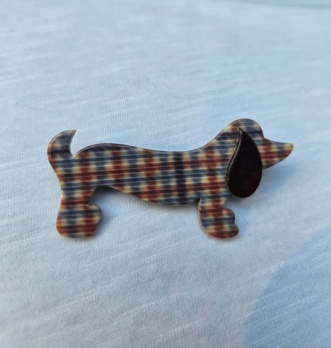 Spilla bassotto cane - , stein