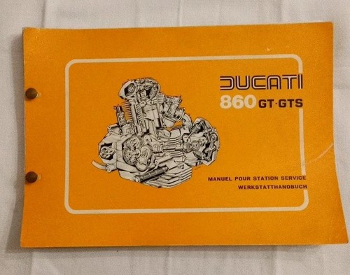 Ducati 860 gts manuale per - manuale,