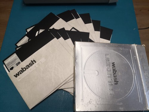 Scatola box vintage - , floppy