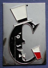 DISTINTIVO VINTAGE PUBBLICITARIO "CANELLA" VINI & SPUMANTI VENETO TOCAI MERLOT