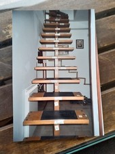 scala interna in legno con passamano 