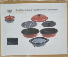 Nuovo set di pentole per microonde TastiWave Deluxe 6 pezzi dello chef Tony modello # 22038
