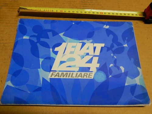 Depliant poster originale fiat - originale,