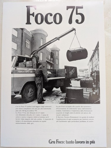 Brochures vintage foco gru - brochures,
