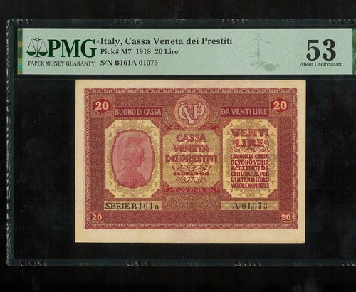 Italia lire cassa veneta - 20,
