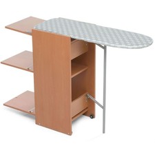 Foppapedretti STIR8 asse da stiro a scomparsa con mobile Legno Noce Naturale