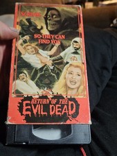Return Of The Evil Dead, VHS
