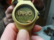 Orologio Liu Jo quadrante glitter cinturino in gomma silicone colore pistacchio