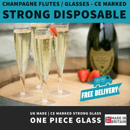 Flauto champagne trasparente
