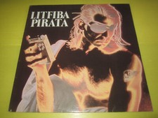 LITFIBA - PIRATA- CGD 2292 46349-1 EX/EX INNER TESTI  LOGO DISCO TV 1989 ITALIA