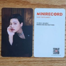 Woo Young Mini Fotocard Ufficiale Ateez Il Mondo Ep.2 Fuorilegge Piattaforma Ver.