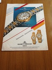 1988 BAUME MERCIER RIVIERA ORO