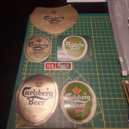 A43 etichette birra carlsberg