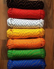 Corde 4-16 mm,30m ,Polipropilene Corda, di sicurezza, Fune barca, per vela